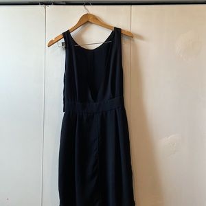 Wilfred Silk Backless Deep V Dress - Two